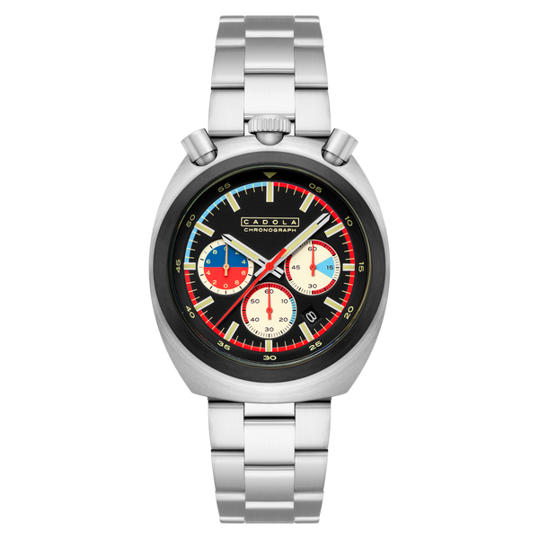 Cadola Men's 42mm Testa Di Toro Quartz Chronograph Bracelet Watch
