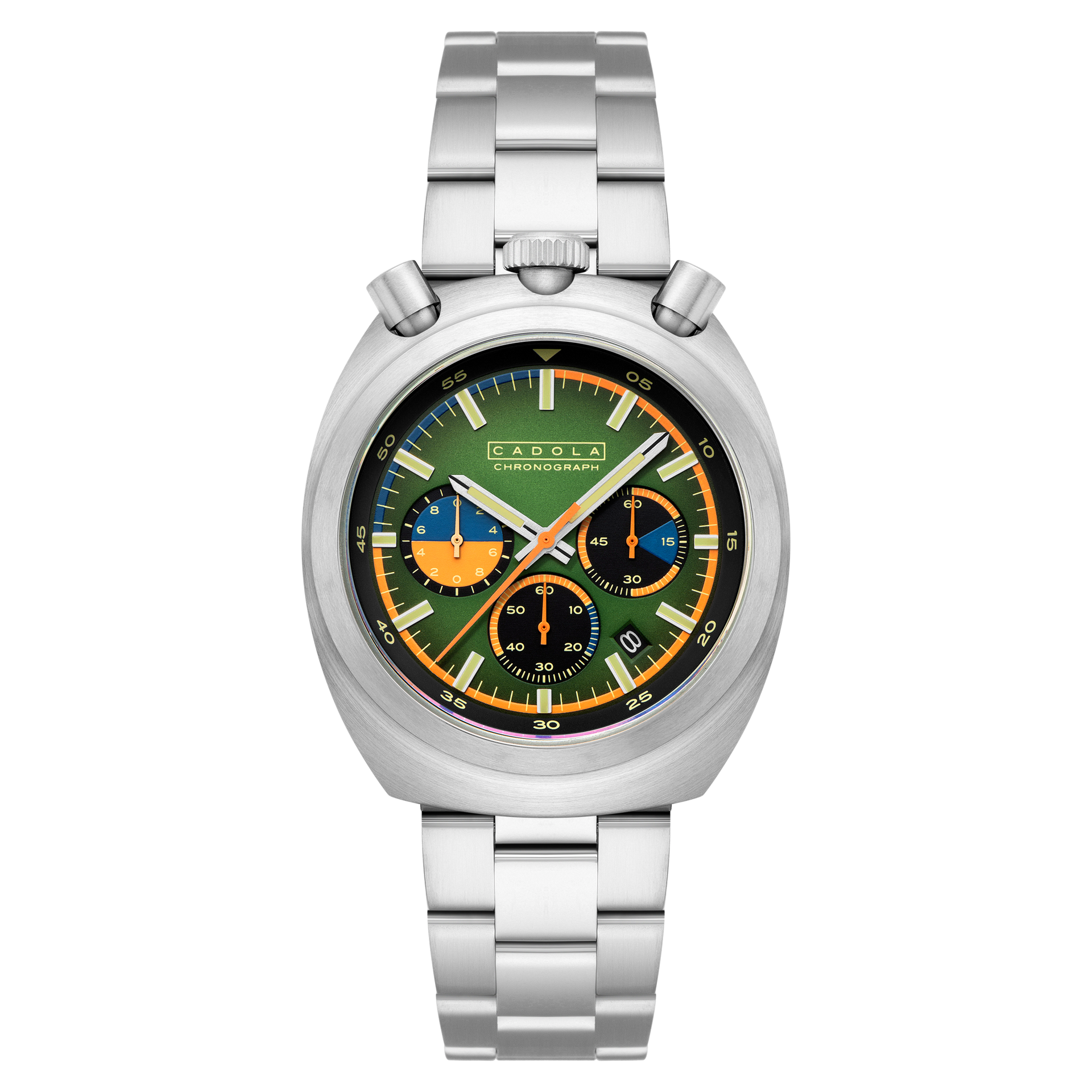 Cadola Men's 42mm Testa Di Toro Quartz Chronograph Bracelet Watch