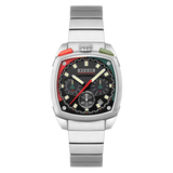 Cadola Men's 39mm Taurus Quartz Chronograph Square Bracelet Watch