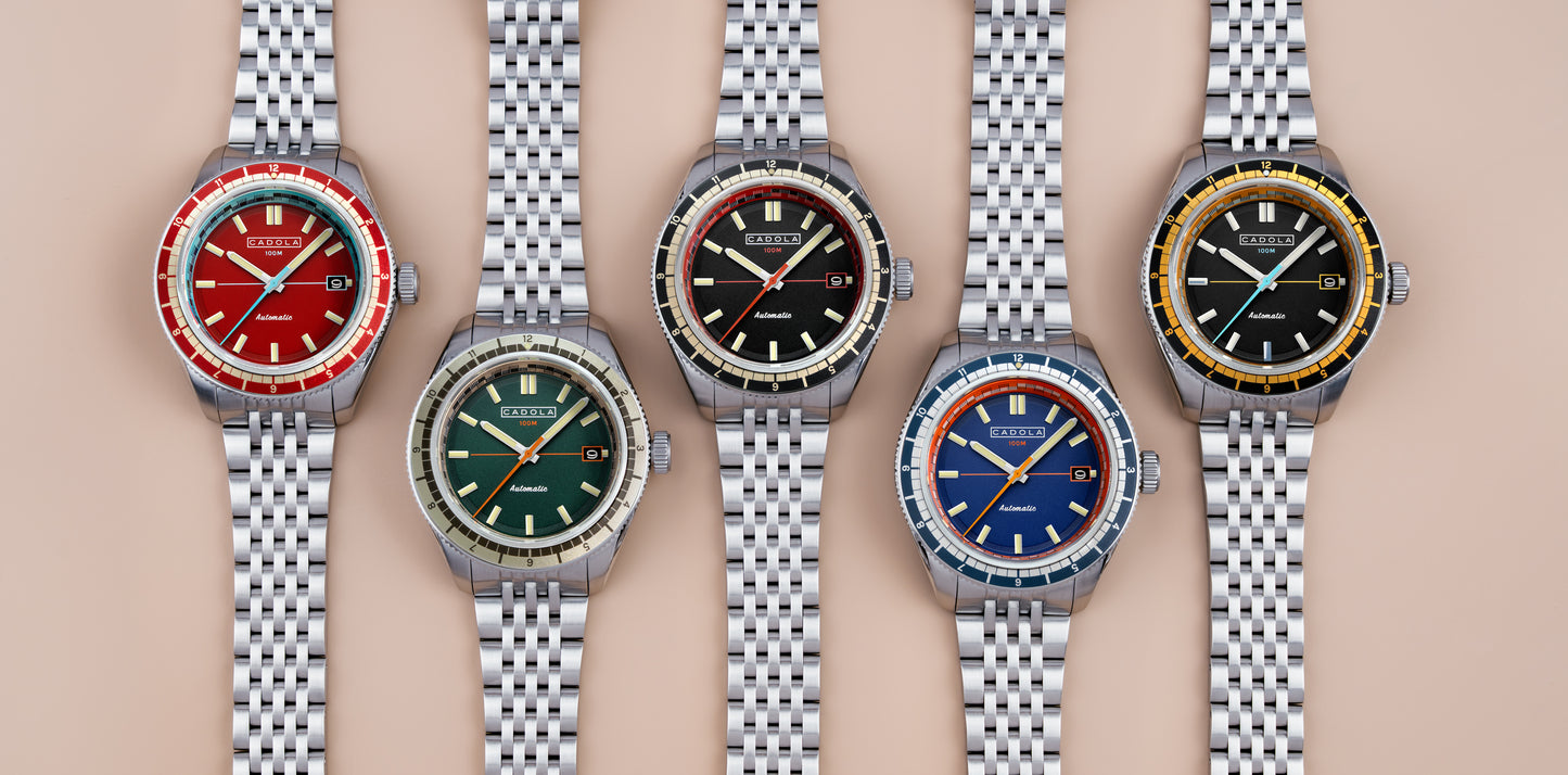 Cadola Men's 42mm Ahrens Automatic Bracelet Watch