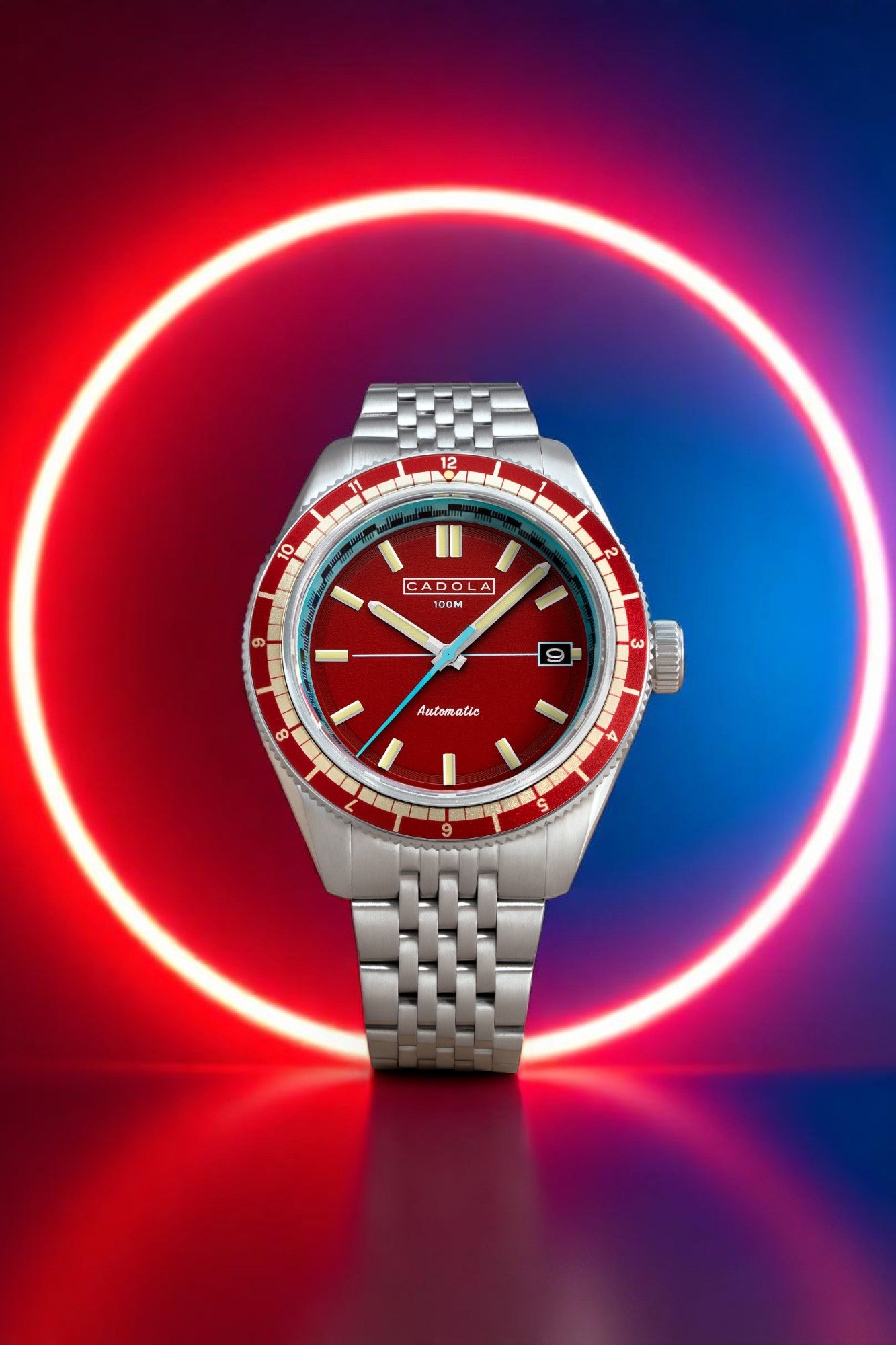 Cadola Men's 42mm Ahrens Automatic Bracelet Watch