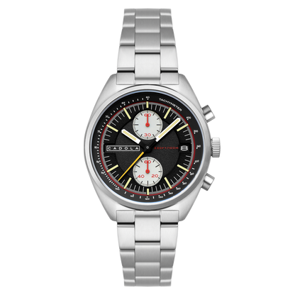 Cadola Men's 41mm Slipstream Meca Quartz Chronograph Bracelet Watch