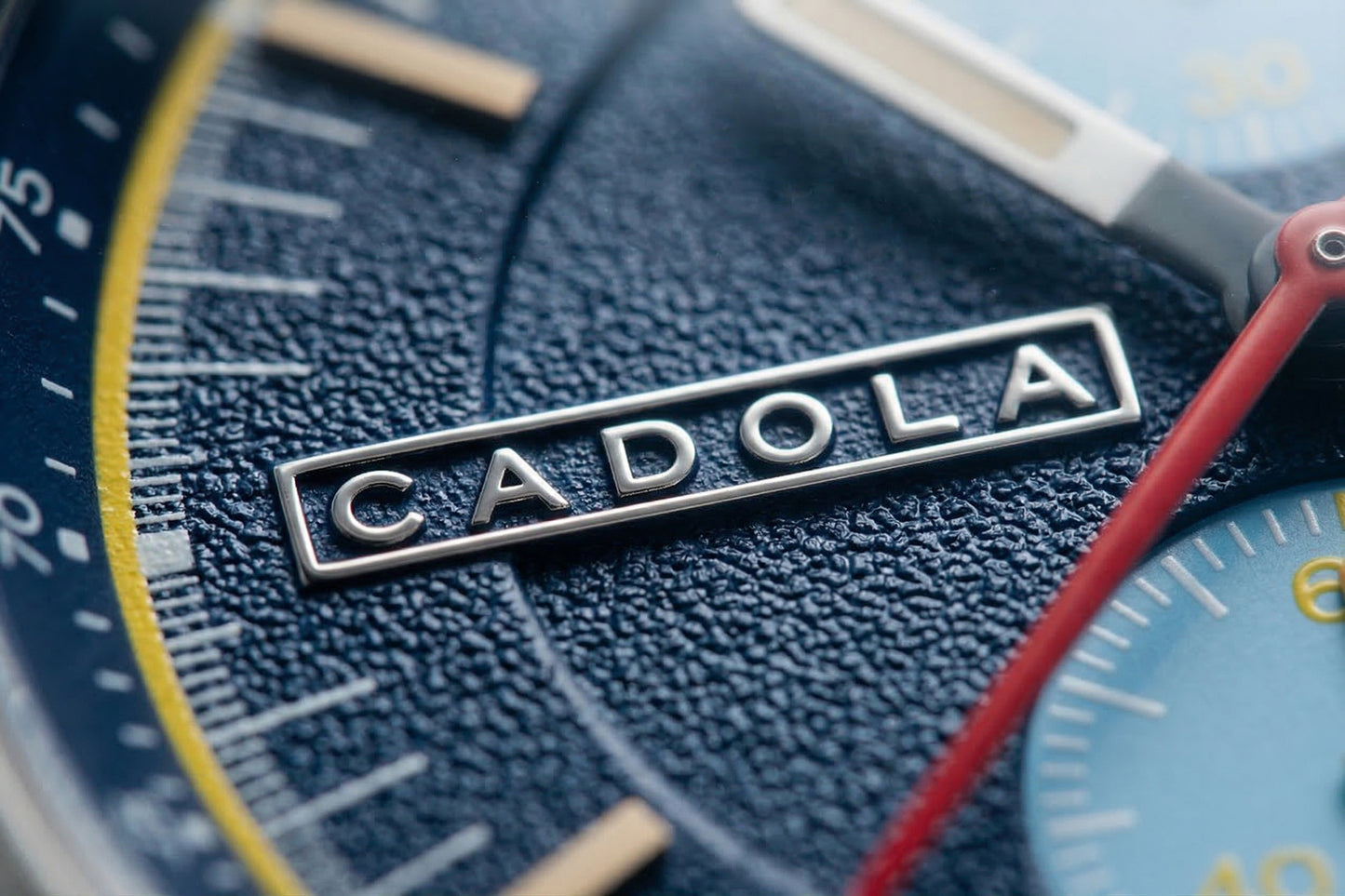 Cadola Men's 41mm Slipstream Meca Quartz Chronograph Bracelet Watch