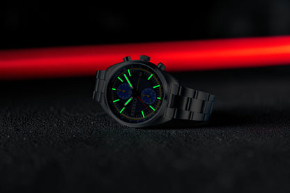 Cadola Men's 41mm Slipstream Meca Quartz Chronograph Bracelet Watch