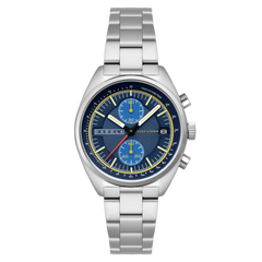 Cadola Men's 41mm Slipstream Meca Quartz Chronograph Bracelet Watch
