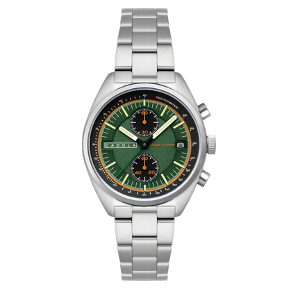Cadola Men's 41mm Slipstream Meca Quartz Chronograph Bracelet Watch