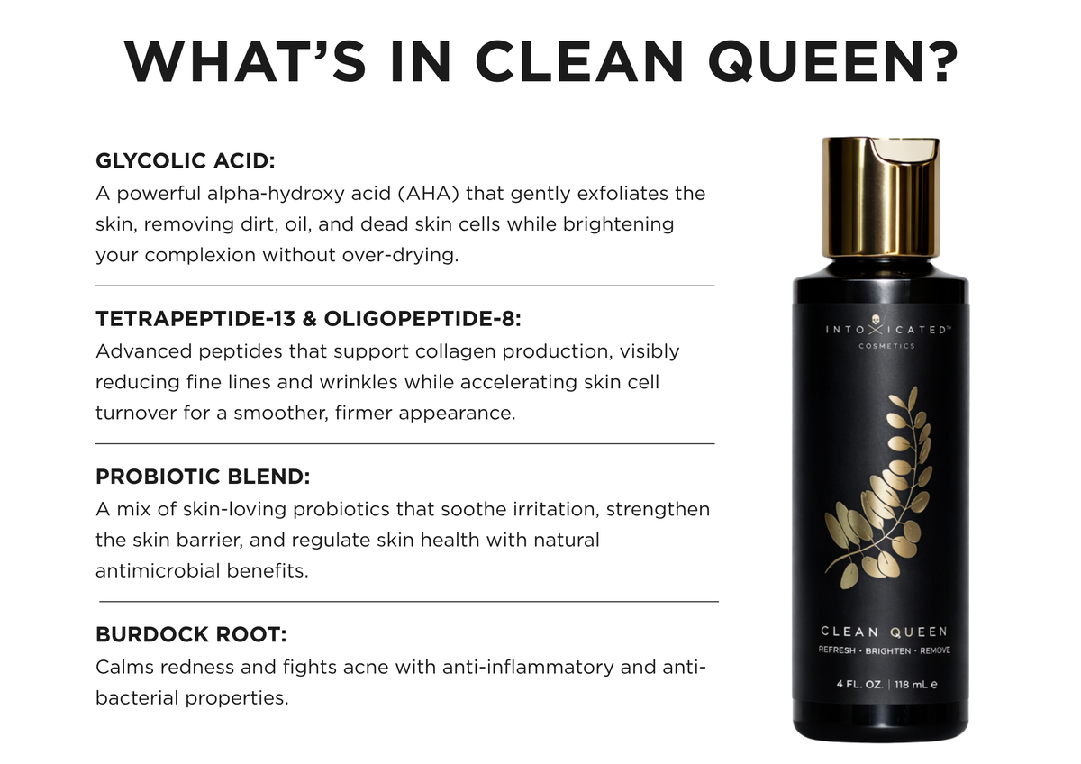 Intoxicated Cosmetics Clean Queen Glycolic Cleanser