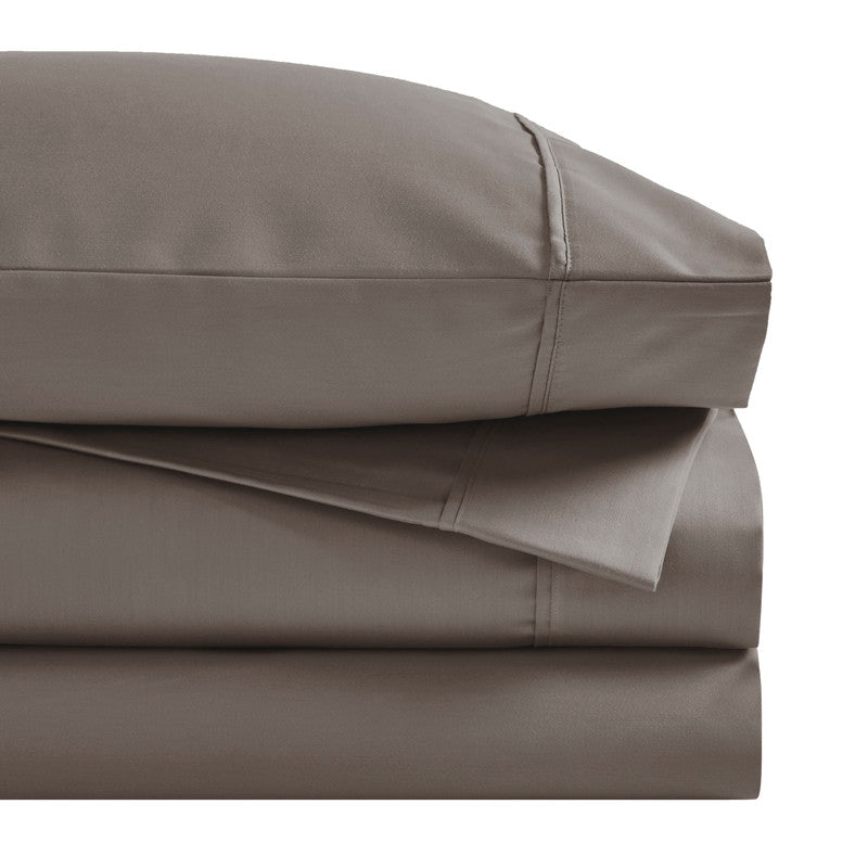 Superior 1500 Thread Count Cotton Blend Deep Pocket Solid 4-Piece Sheet Set