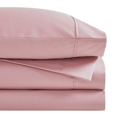Superior 1500 Thread Count Cotton Blend Deep Pocket Solid 4-Piece Sheet Set