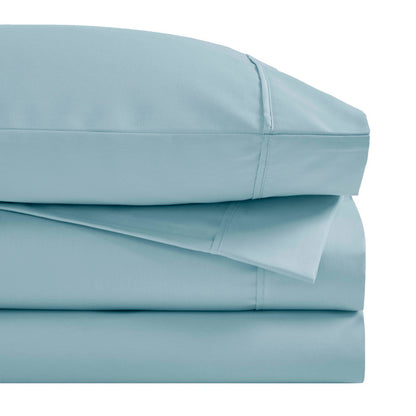 Superior 1500 Thread Count Cotton Blend Deep Pocket Solid 4-Piece Sheet Set