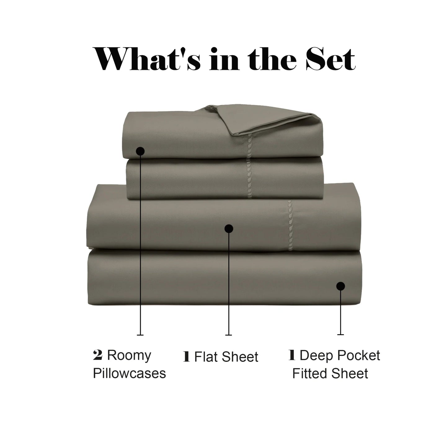 Superior "Imperia" 600 Thread Count Cotton Sheet Set