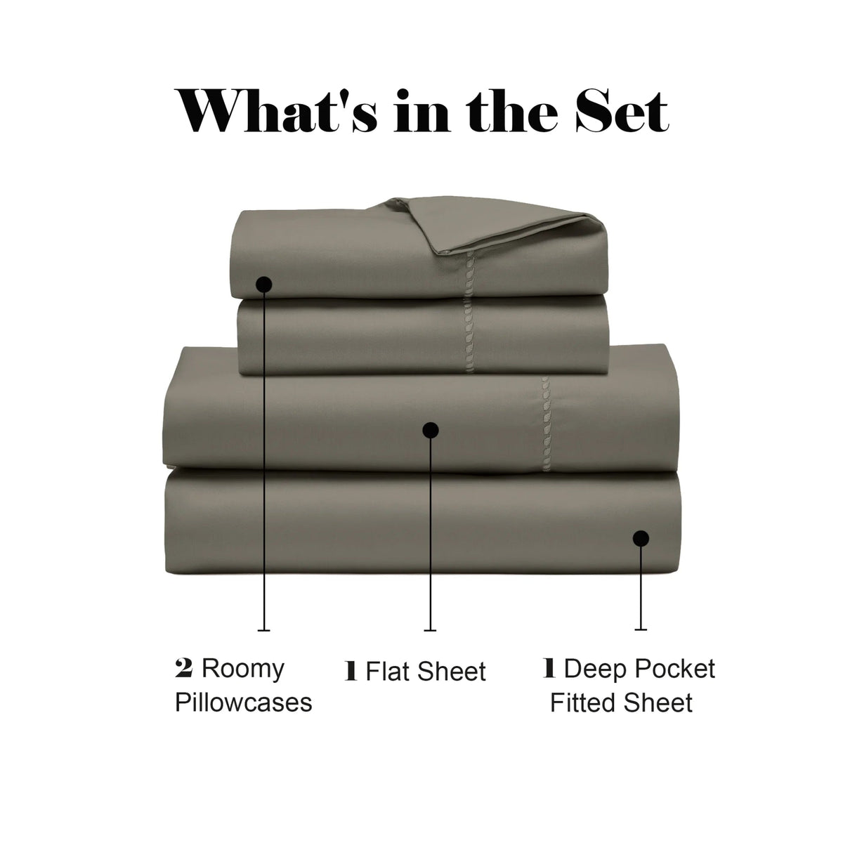 Superior "Imperia" 600 Thread Count Cotton Sheet Set