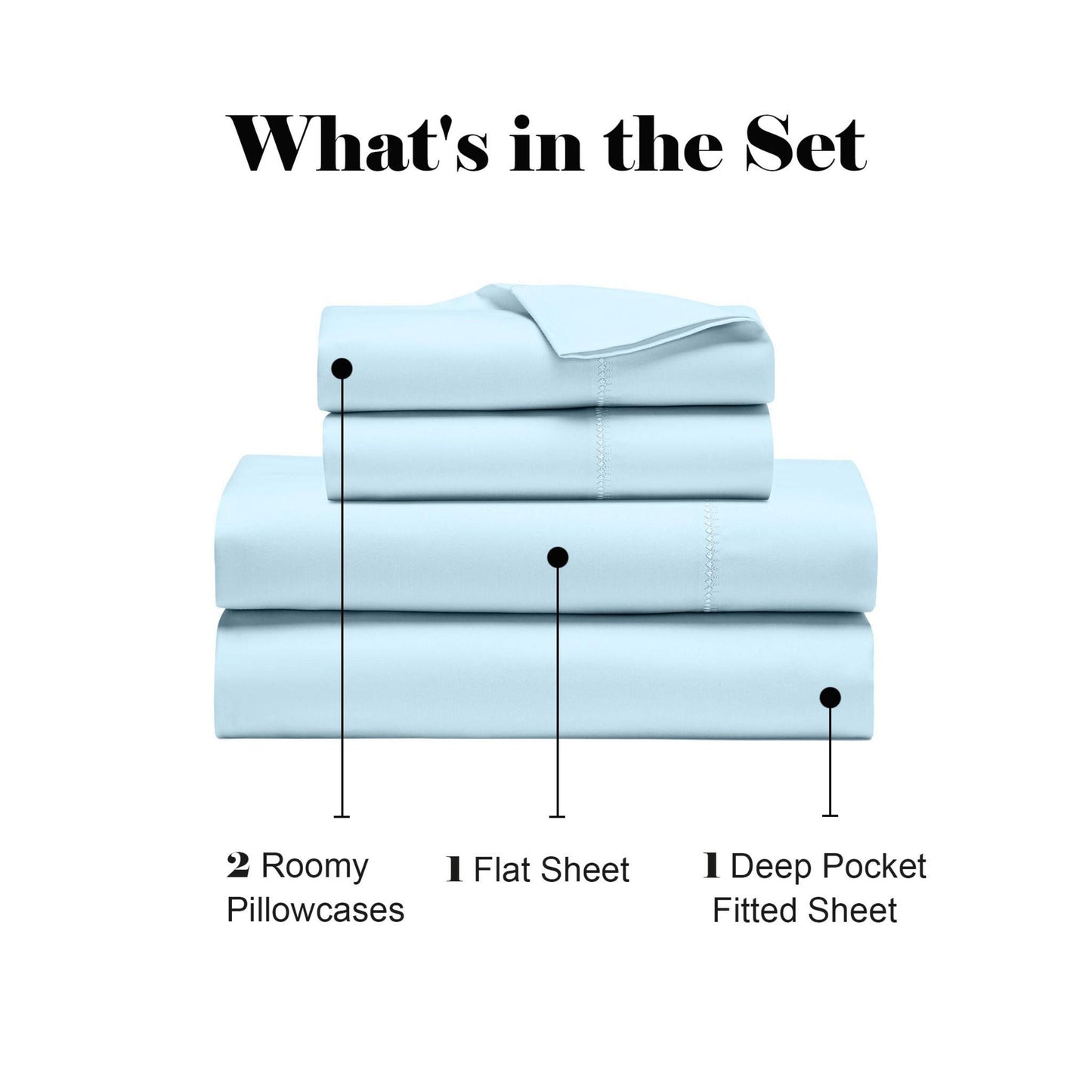 Superior "Pandora" 600 Thread Count Cotton Blend Sheet Set