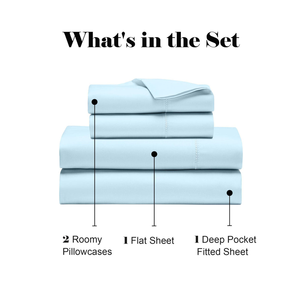 Superior "Pandora" 600 Thread Count Cotton Blend Sheet Set