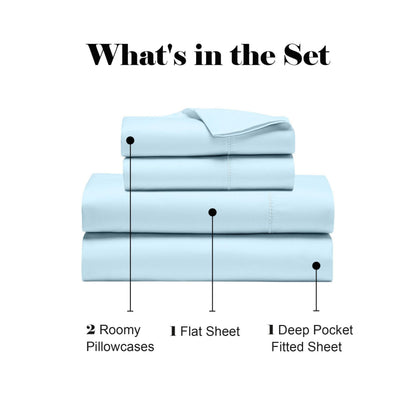 Superior "Pandora" 600 Thread Count Cotton Blend Sheet Set