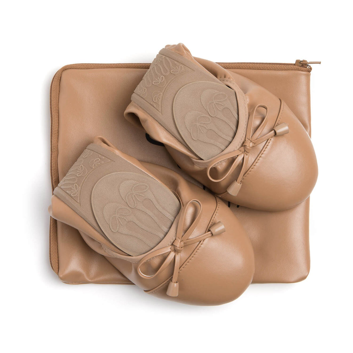 Talaria Flats Premium Caramel Flats