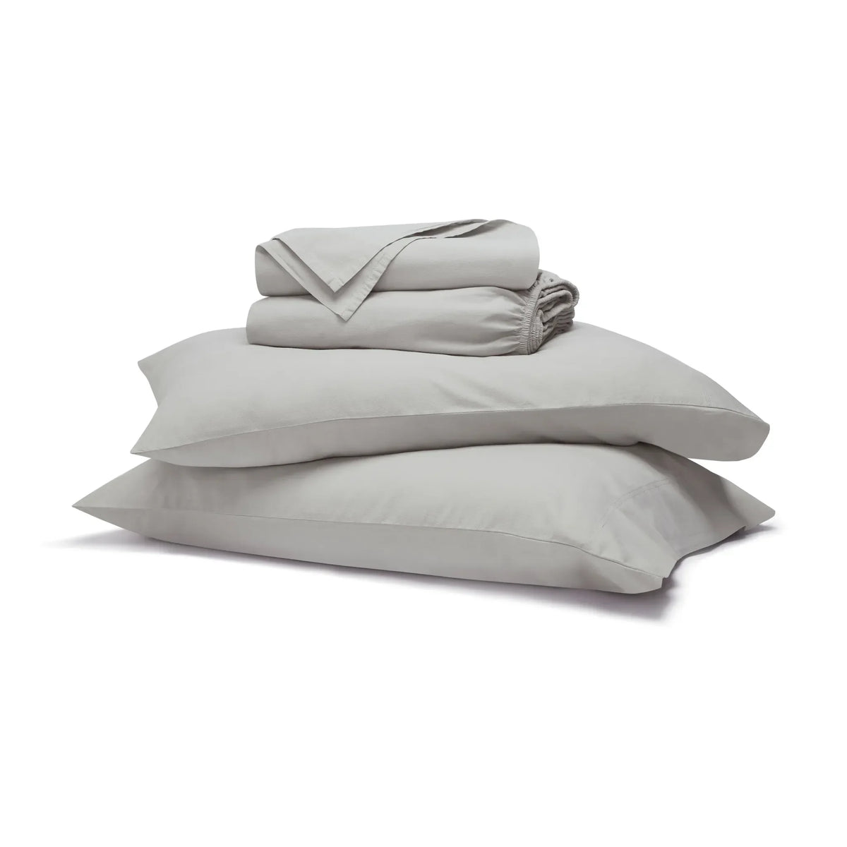 Superior "Carmen" Cotton Solid Deep Pocket Sheet Set