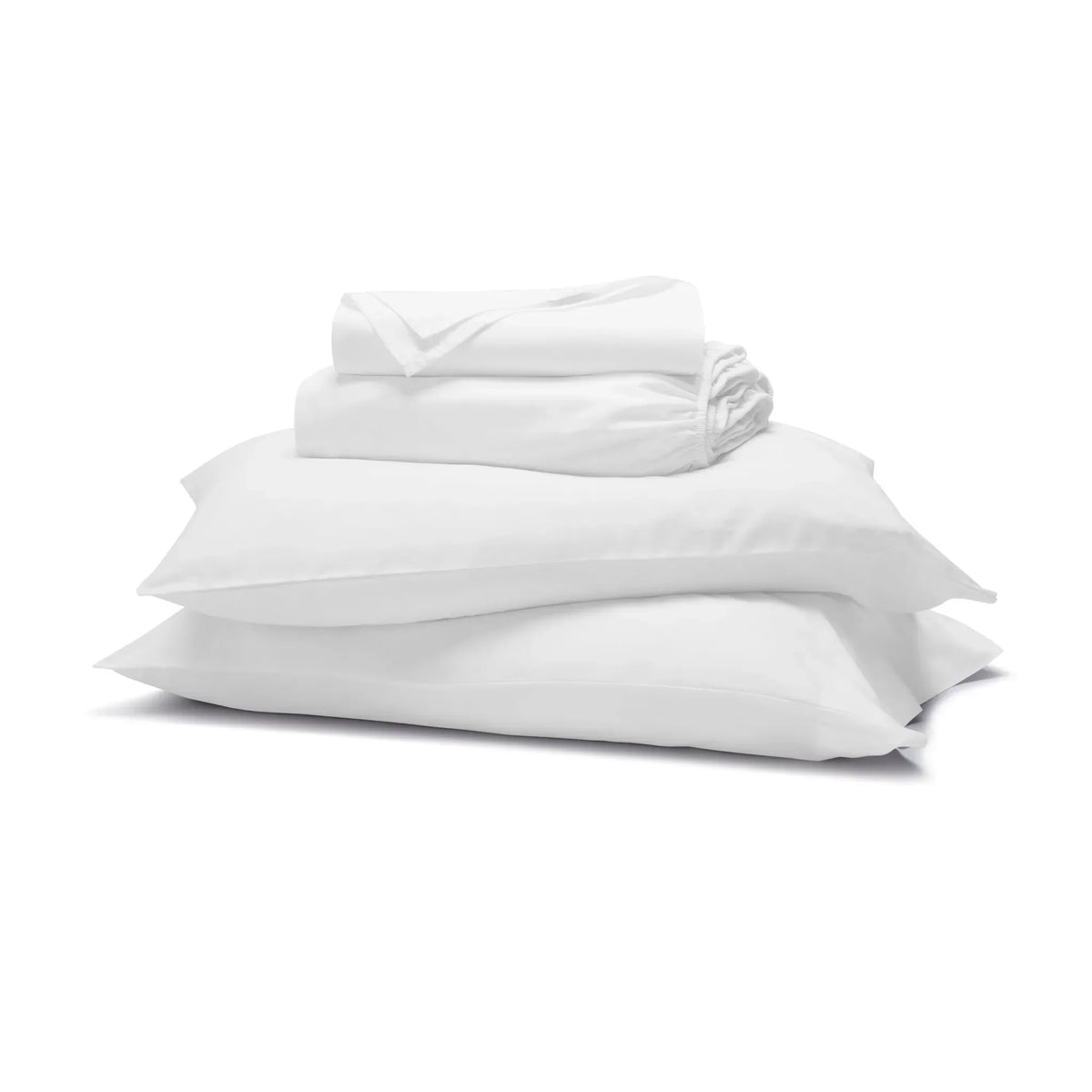 Superior "Carmen" Cotton Solid Deep Pocket Sheet Set