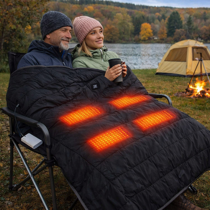LITEGUEST USB Powered Heated Camping Blanket