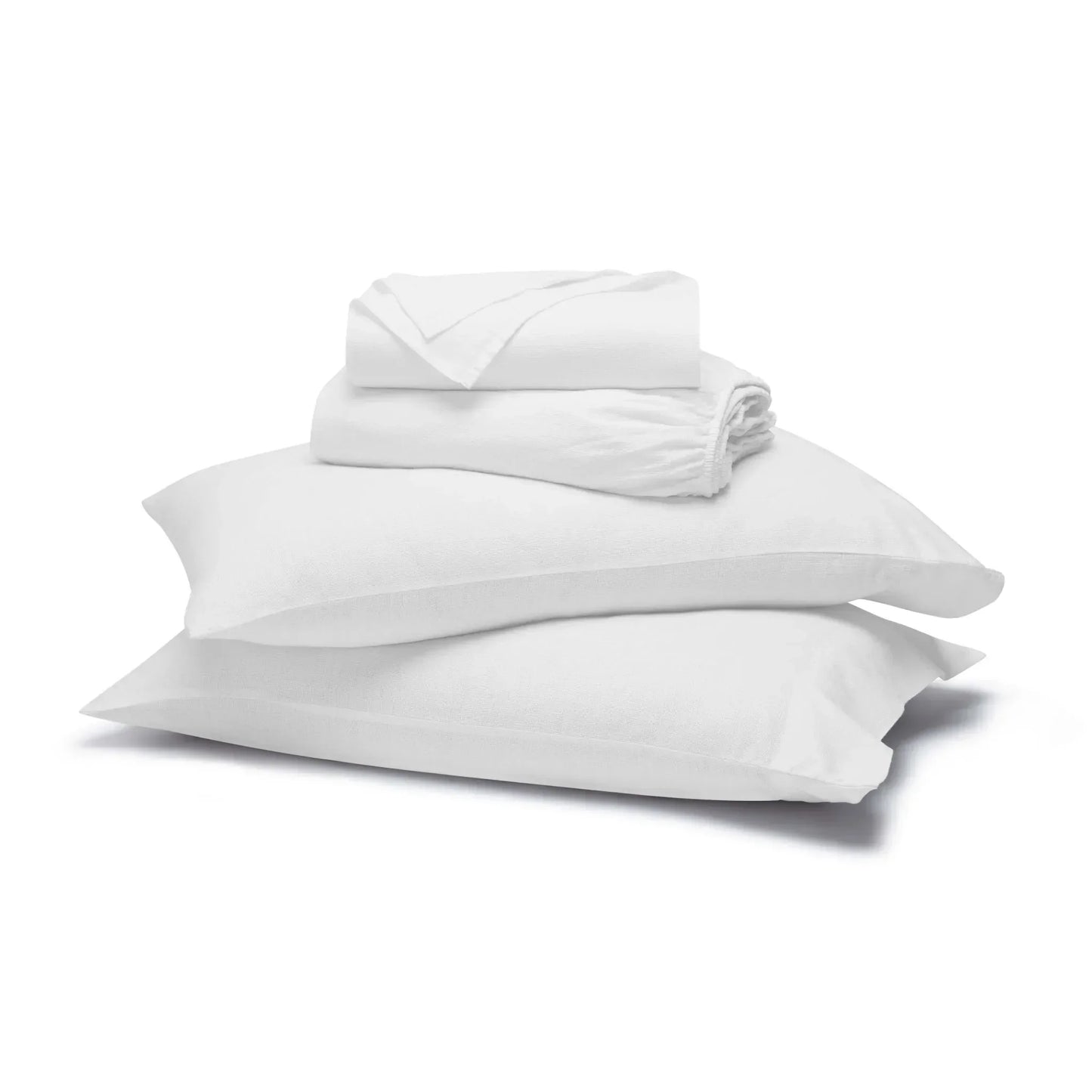 Superior "Chloe" Cotton Solid Deep Pocket Sheet Set