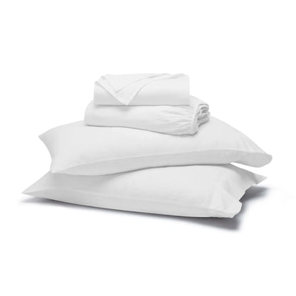 Superior "Chloe" Cotton Solid Deep Pocket Sheet Set