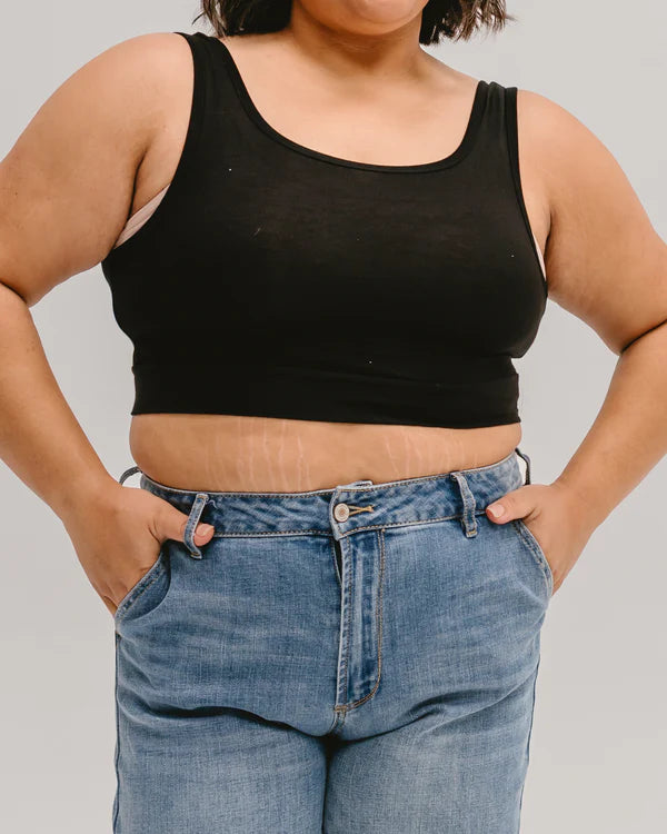 Halftee® Women's Classic Tank Layering Bralette