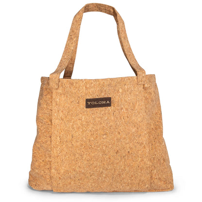 Yoloha Yoga Premium Cork Tote Bag