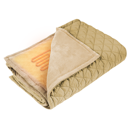 Gobi Heat Cove Heated Portable Blanket with Dual Control