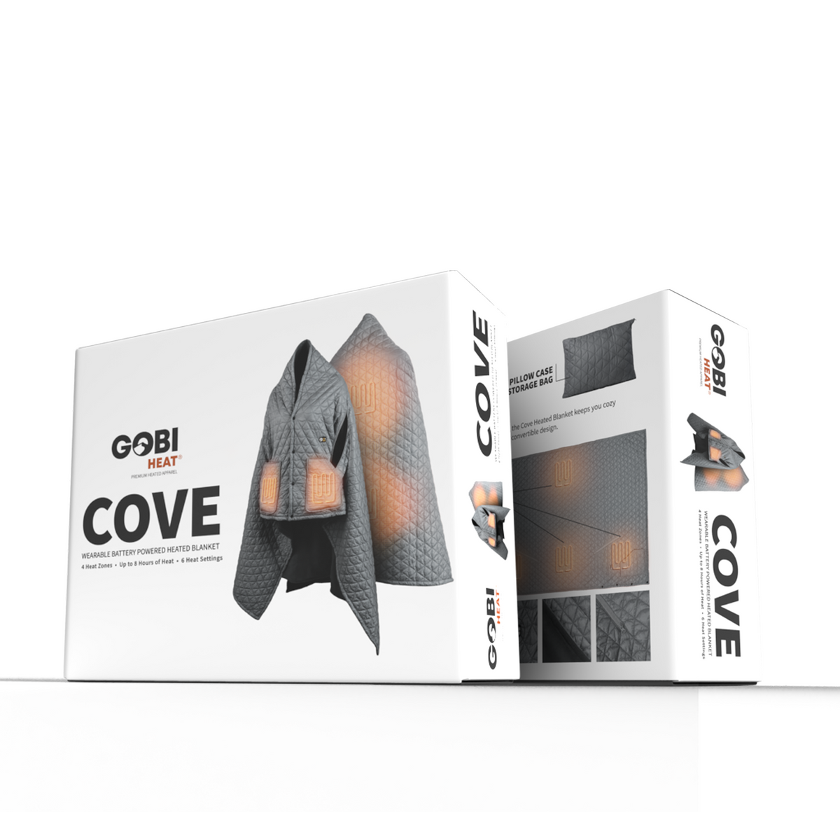 Gobi Heat Cove Heated Portable Blanket with Dual Control