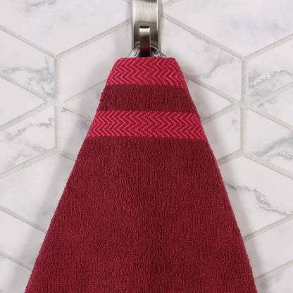 Superior "Hays" 100% Cotton Textured 3-Piece Towel Set