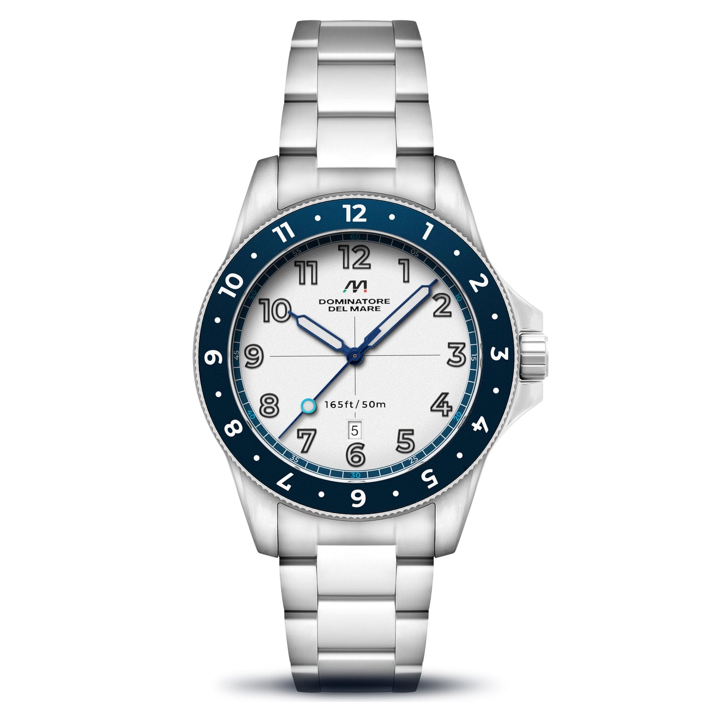 Dominatore Del Mare Men's 42mm Bandeira Quartz Bracelet Watch