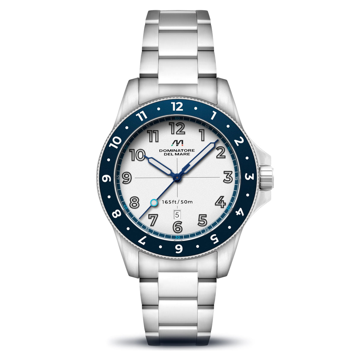Dominatore Del Mare Men's 42mm Bandeira Quartz Bracelet Watch