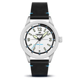 Dominatore Del Mare Men's 42mm Aviatore Quartz Leather Strap Watch