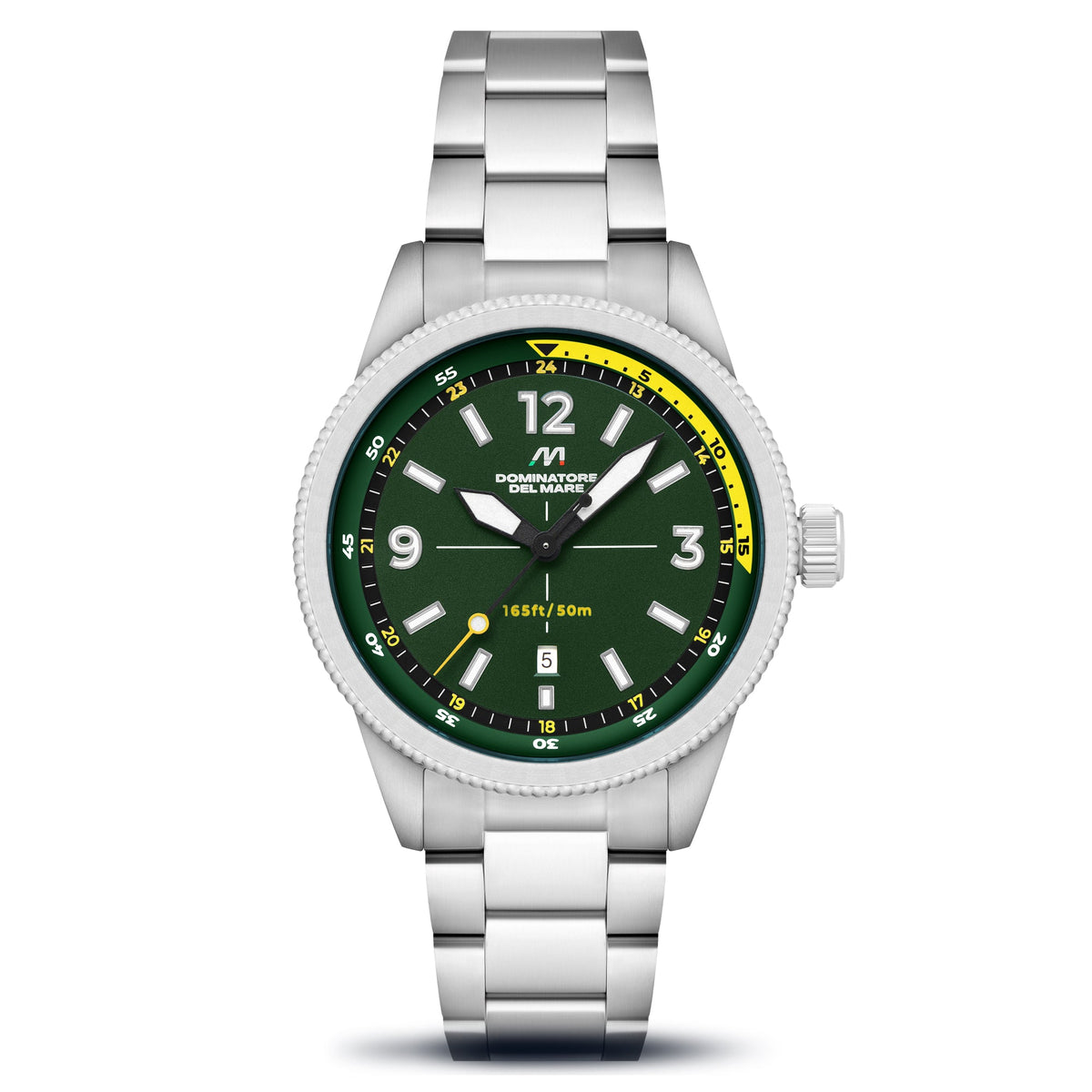 Dominatore Del Mare Men's 42mm Aviatore Quartz Bracelet Watch