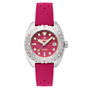 Dominatore Del Mare Men's 44mm Amalfi Automatic Silicone Strap Watch
