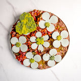 Furlou Snuffle Flower Dog Feeder Mat
