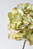 30" Faux Hydrangea Stem Green Lavender