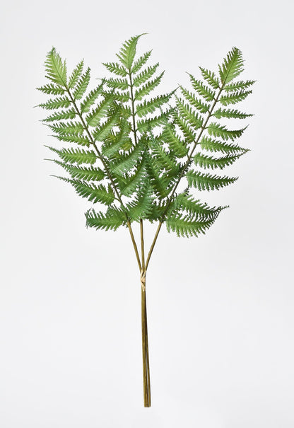 22" Faux Forest Fern Stem Bundle