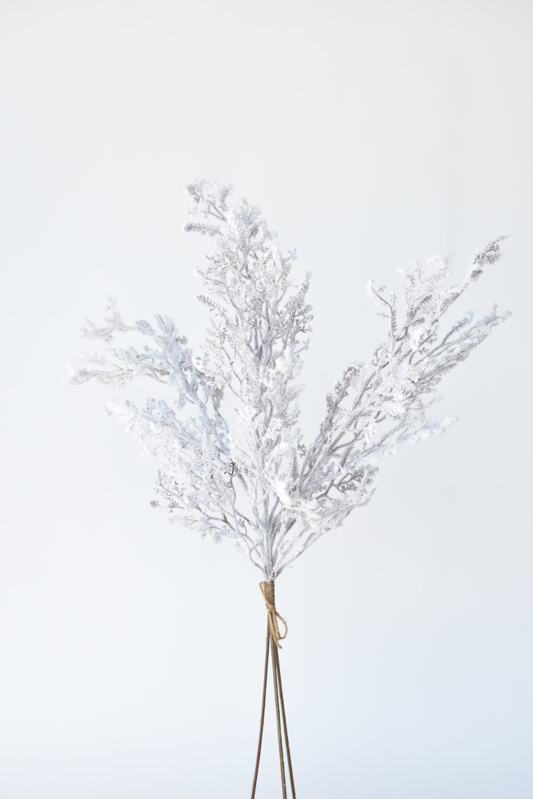 29.5" Faux Flocked Twig Bundle (3 Stems)