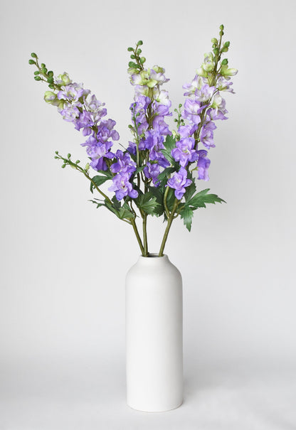 House of JSD 35" Faux Light Purple Delphinium Stem
