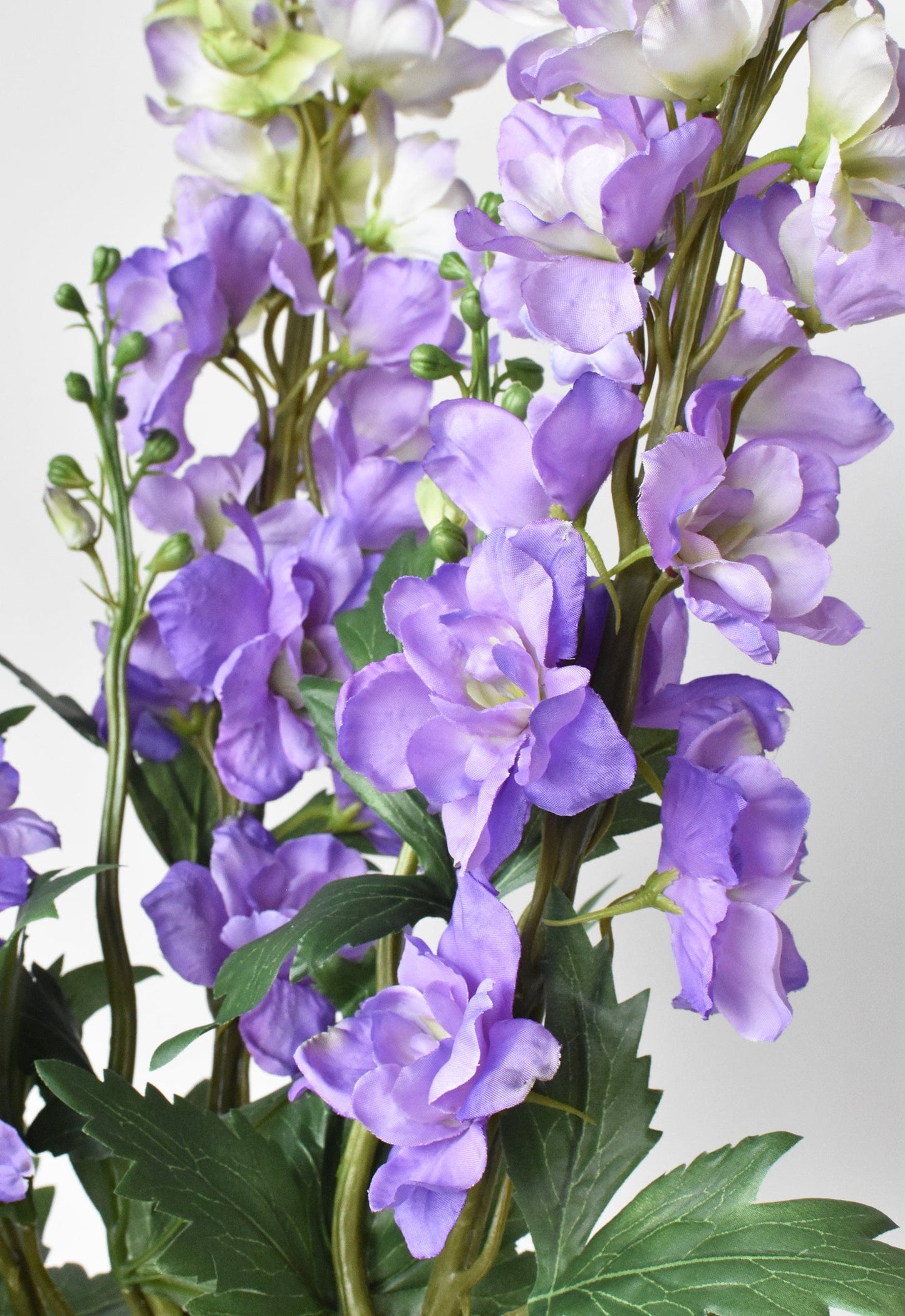 House of JSD 35" Faux Light Purple Delphinium Stem