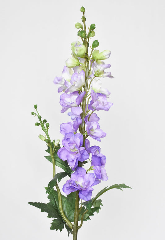 House of JSD 35" Faux Light Purple Delphinium Stem