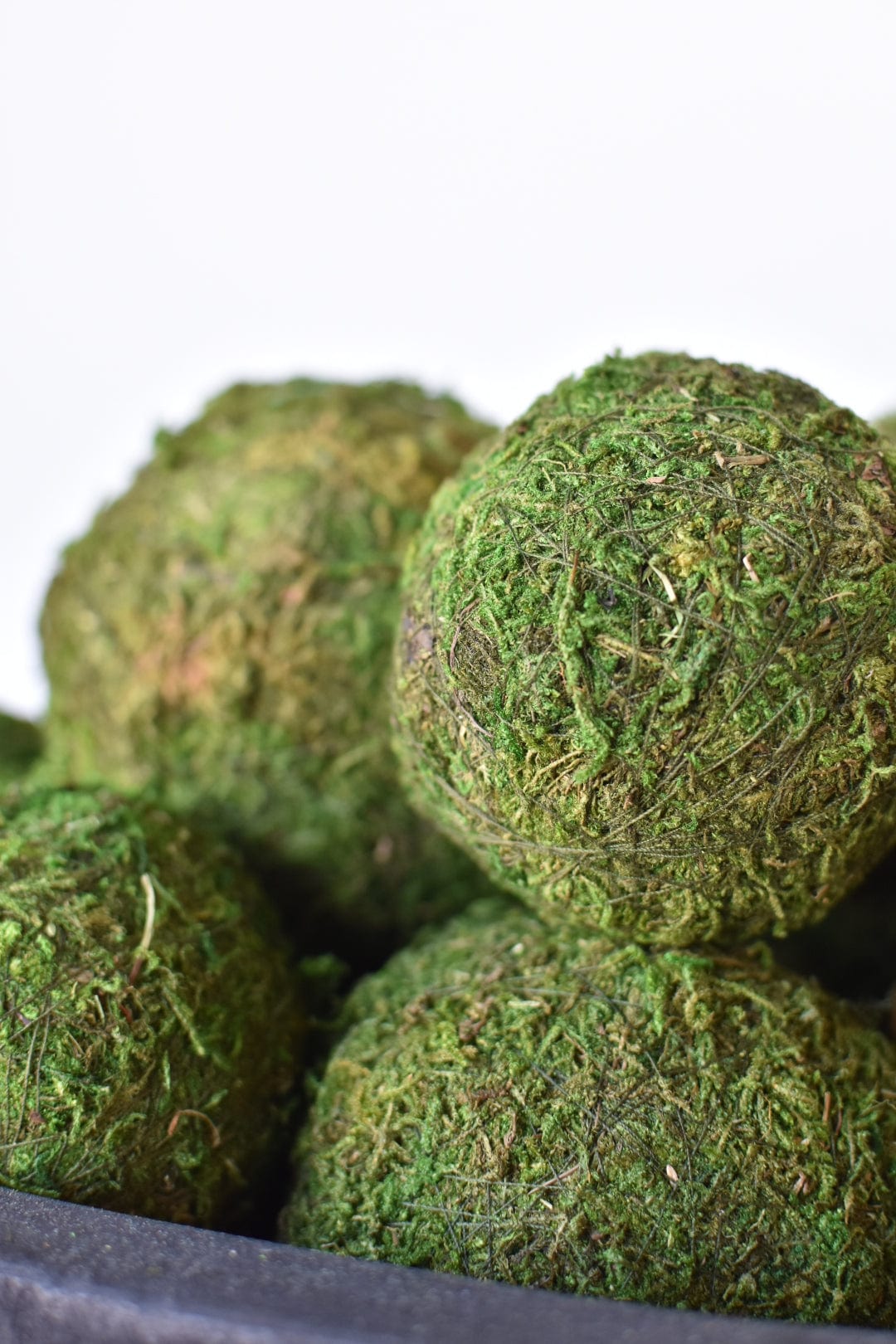 House by JSD Set of Six 4" Moss Balls