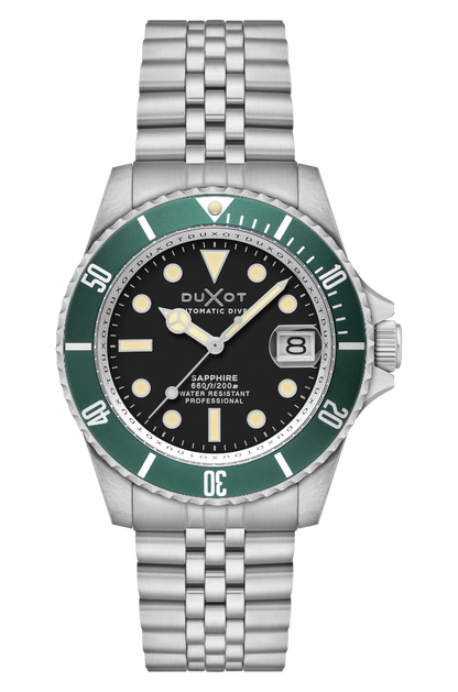 Duxot Men's 42mm Atlantica Diver Automatic Bracelet Watch