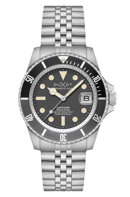 Duxot Men's 42mm Atlantica Diver Automatic Bracelet Watch