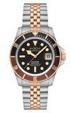 Duxot Men's 42mm Atlantica Diver Automatic Two-Tone Bracelet Watch