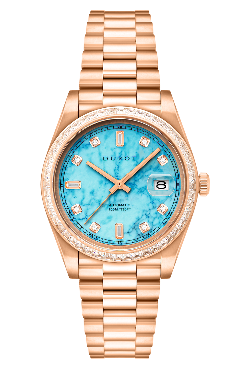 Duxot Men's 40mm Serenata Automatic Limited Edition Bracelet Watch