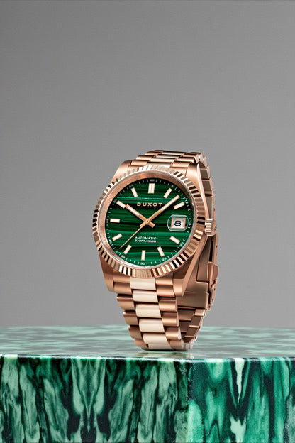 Duxot Men's 40mm Marcel Automatic Bracelet Watch