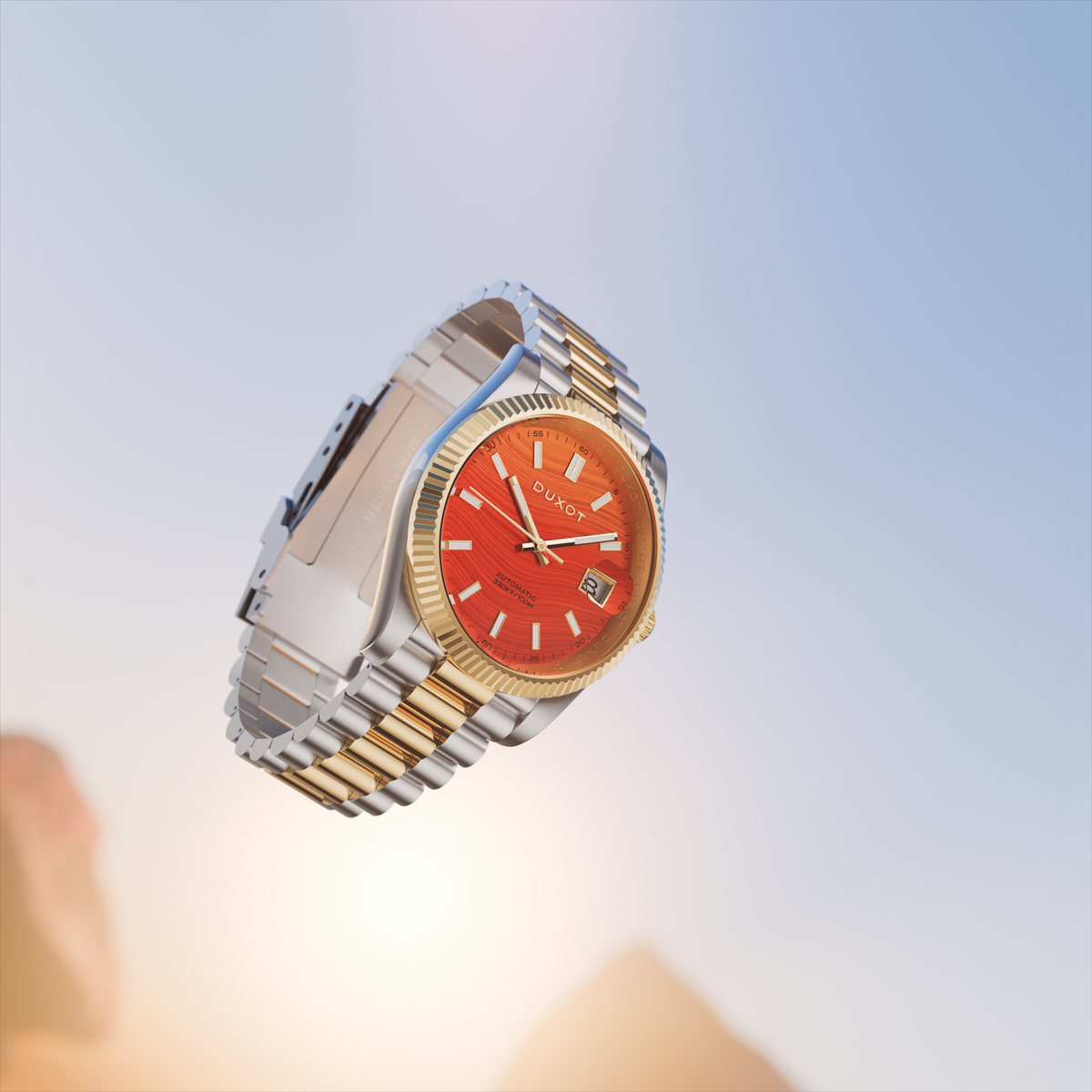 Duxot Men's 40mm Marcel Automatic Bracelet Watch