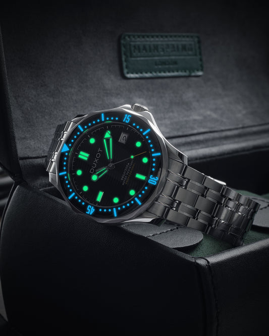 Duxot Men's 41mm Henri Diver Automatic Bracelet Watch